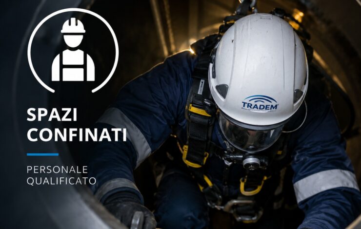 Operatore TRADEM qualificato per il lavoro in spazi confinati