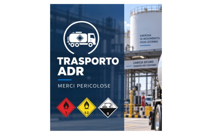 Trasporto ADR di merci pericolose delle classi 3, 5.2 e 8 — TRADEM
